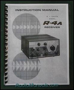Drake R-4A Instruction manual: 11" x 17" Foldout Schematic